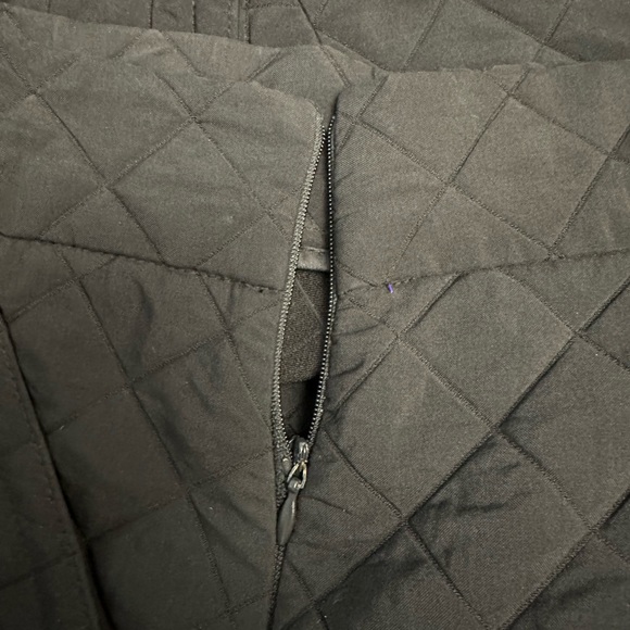 Zara Black Quilted Bermuda Shorts - Picture 7 of 8